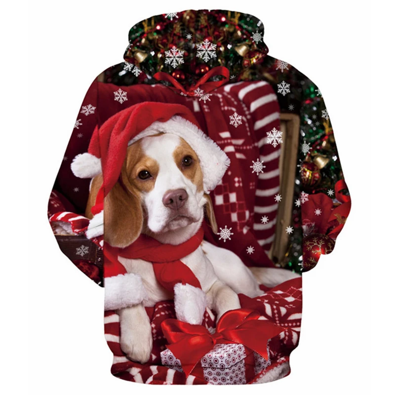 Zogaa 2019 Men and Women Cute Casual Relaxing Christmas Series Pulse Enthusiasts Print Hooded Sweatshirt Couple Jumpsuit Zogaa 2019 Men and Women Cute Casual Relaxing Christmas Series Pulse Enthusiasts Print Hooded Sweatshirt Couple Jumpsuit