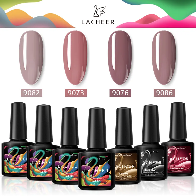Lacheer набор лака для ногтей Дизайн в домашних условиях Полупостоянный Гибридный