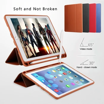

For APPle iPad Pro 12.9 inch ( 2017 New ) A1670 A1671 , SZEGYCHX PU Leather Smart Stand Cover For iPad case Auto Sleep Wake