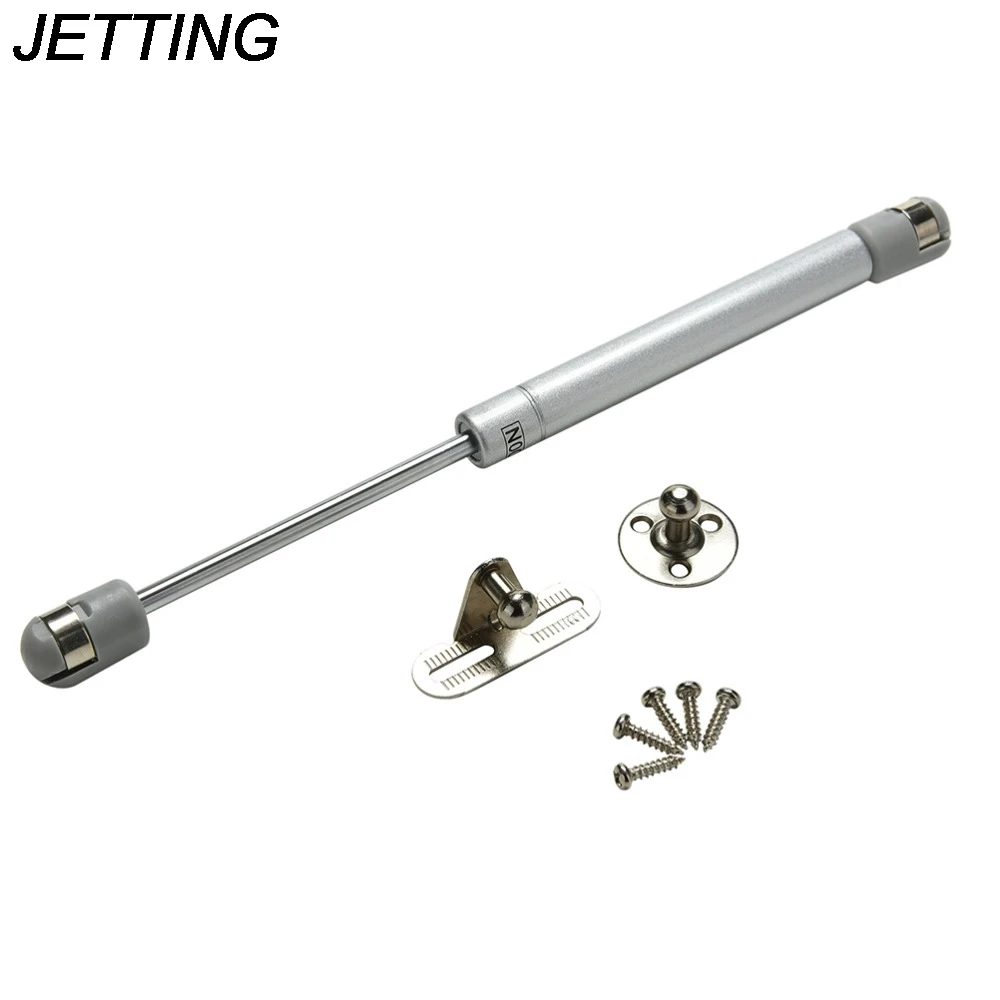 Goede JETTING 1 STKS 100N 10 kg Deur Lift Ondersteuning Gas Hydraulische Lente Scharnier Kastdeur Keukenkastje Scharnieren Meubels Hardware