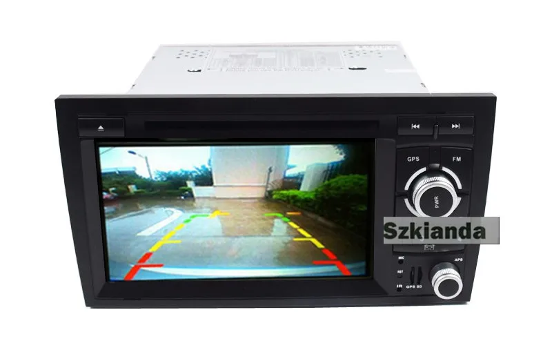Top 2017 NEW 2Din Car DVD Android 6.0 for Audi A4 Android 2002-2008 year with Wifi 4G GPS Bluetooth Radio RDS USB SD Free 8GB Map 8