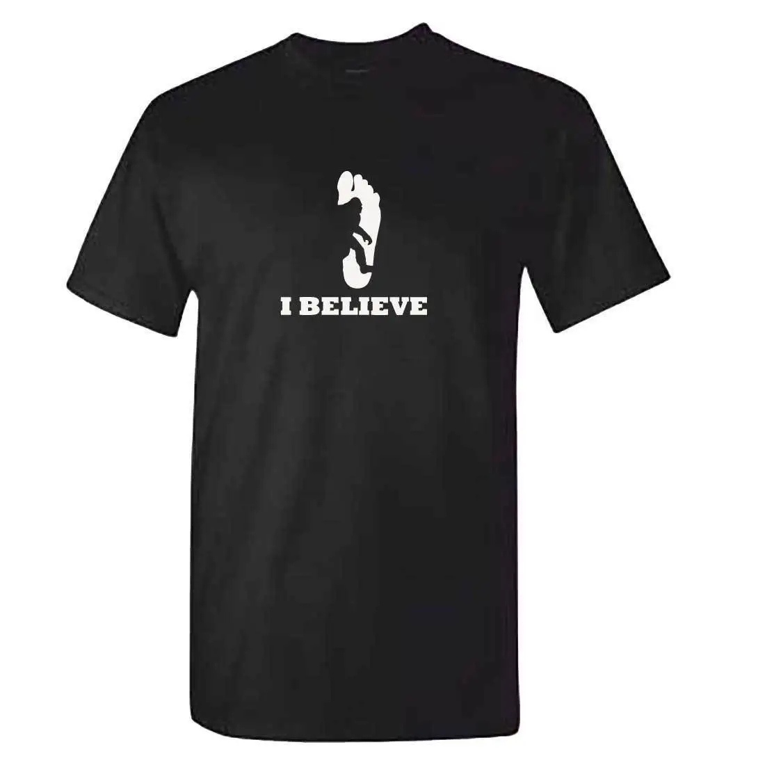 SASQUATCH TShirt - I BELIEVE Unisex Big Foot And The Hendersons DVD Gift 100% cotton tee shirt tops wholesale | Мужская одежда