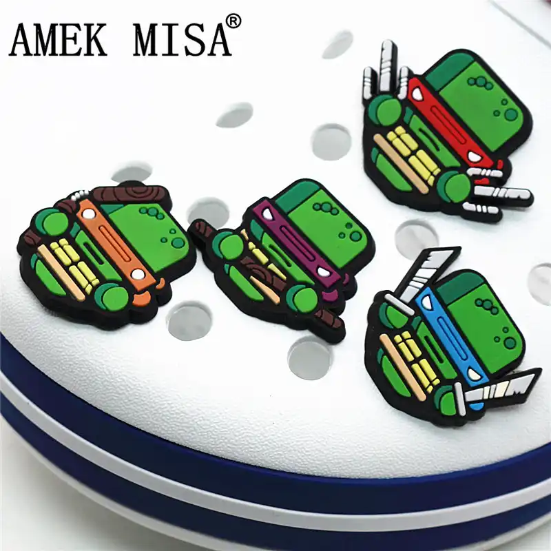 ninja turtle croc charms