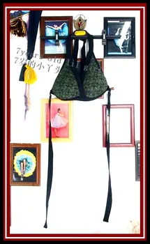 

Lace Tribal Belly Dance bra Top halter neck top, gothic top Gypsy Bohemian top DJ72