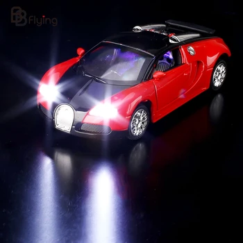 1:36 Diecast Alloy Car Model Kids Children Toys Sound&Light Vehicle Colletion
