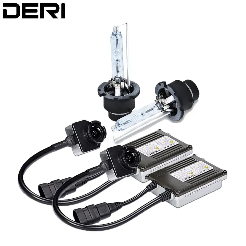 Высокое качество 12 в 35 Вт D2S D2R D4S D4R ксеноновый комплект HID 4300K 6000K 8000K с Canbus DC Балласт