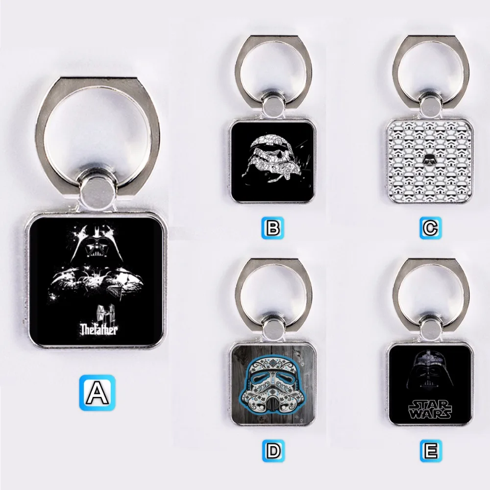 

Star Wars Darth Vader Stromtrooper Phone Ring Grip Holder Mount Stand Universal Gift