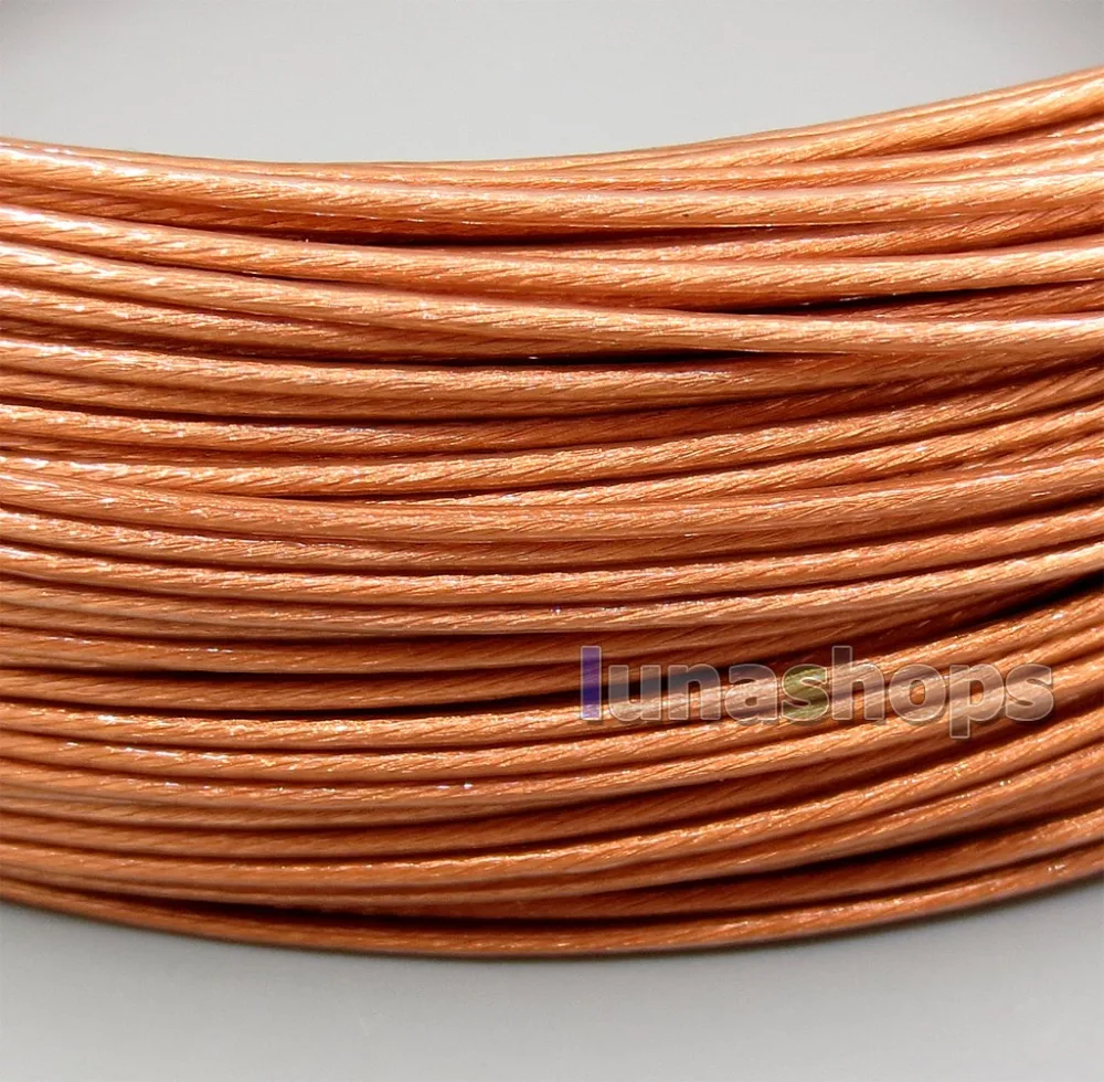LN006254 5 м Hi Res Pure 7N OCC 160 + 0 05 мм изолирующий слой наушников для оптовых проводов