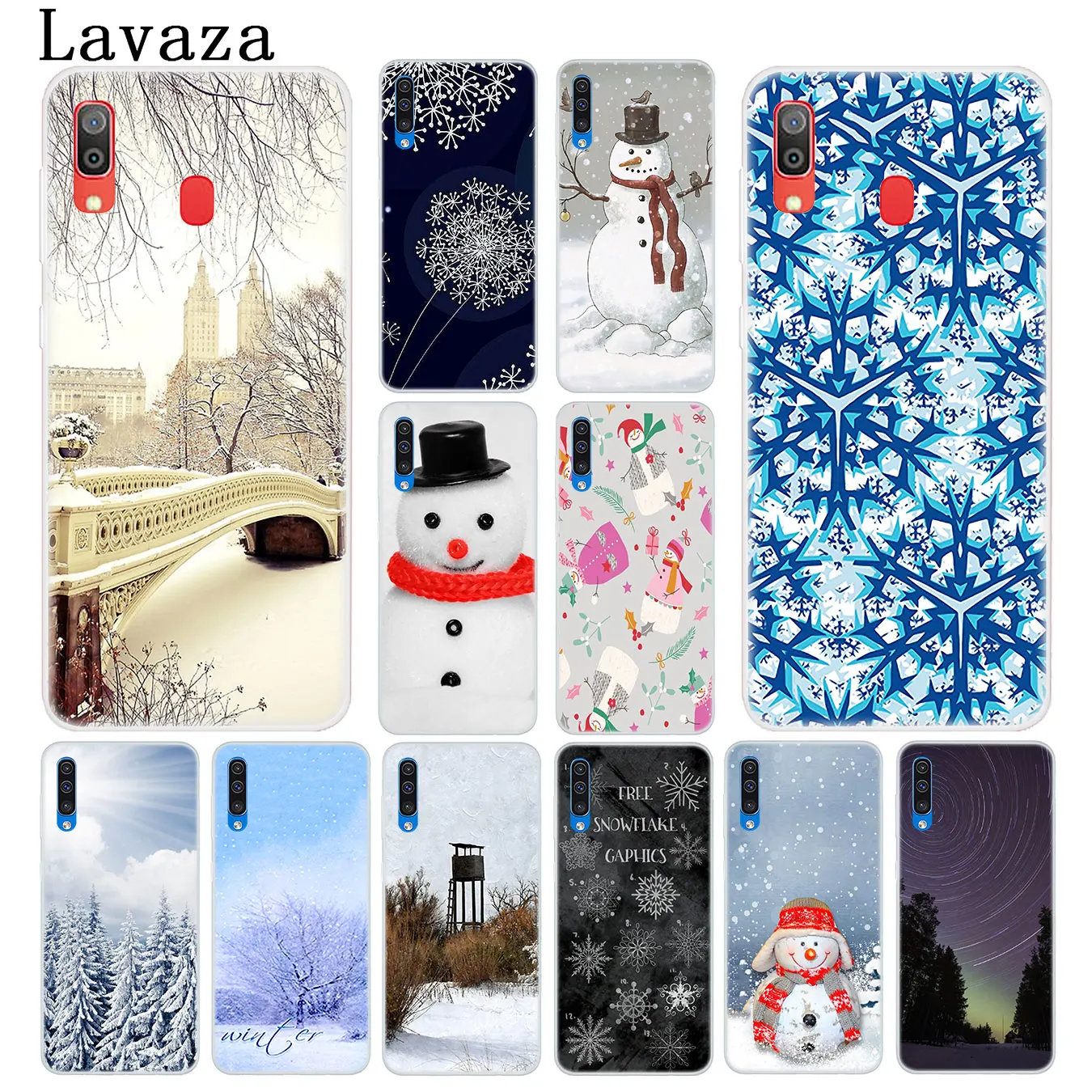 Чехол для телефона Lavaza Winter New York с Центральным парком Samsung Galaxy A20E M40 M30 M20 M10 A10 A20 A30 A40