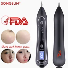 ЖК-лазер средство для удаления крота средство для удаления пятен карандаш для удаления веснушек устройство для удаления бородавок уход за кожей салон домашнее устройство для красоты