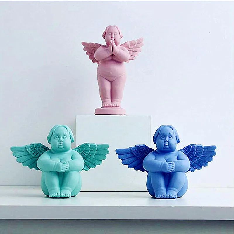 

Little Angel Figures Statue Ceramics Art&Craft European Style Home Furnishing Articles Purely Manual, Art, Crafts Living L2795