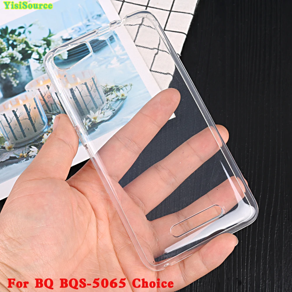 

YisiSource Case for BQ BQS-5065 Choice Soft Slicone Case High Quality Transparent Clear Case for BQ-5044 Protective Back Cover