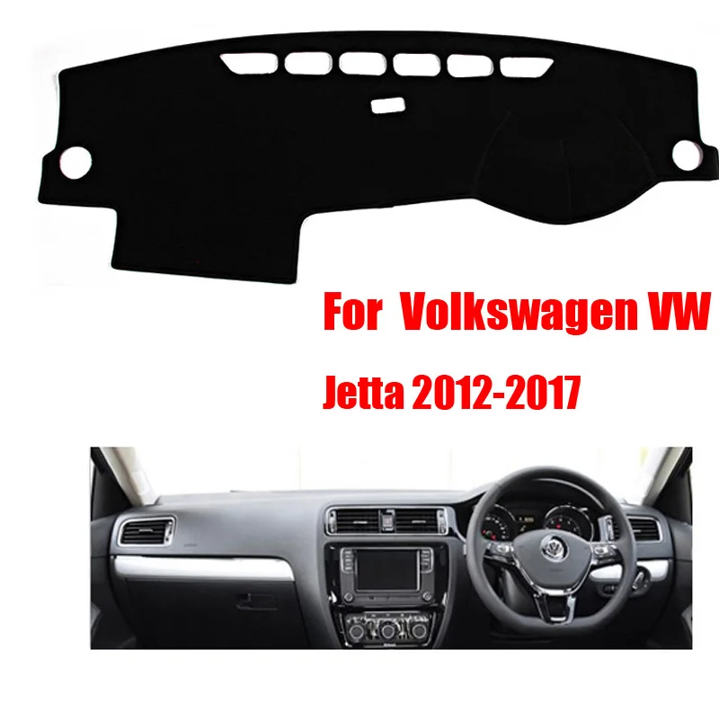 For Volkswagen jetta 2012-2017 Dashboard Cover Dashmat Dash Mat Pad Sun Shade