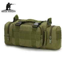 Mege Tactical Camouflage Small Hand Bag US Army Military Equipment Airsoft Paintball Molle Waist Waterproof Bag Multifunction