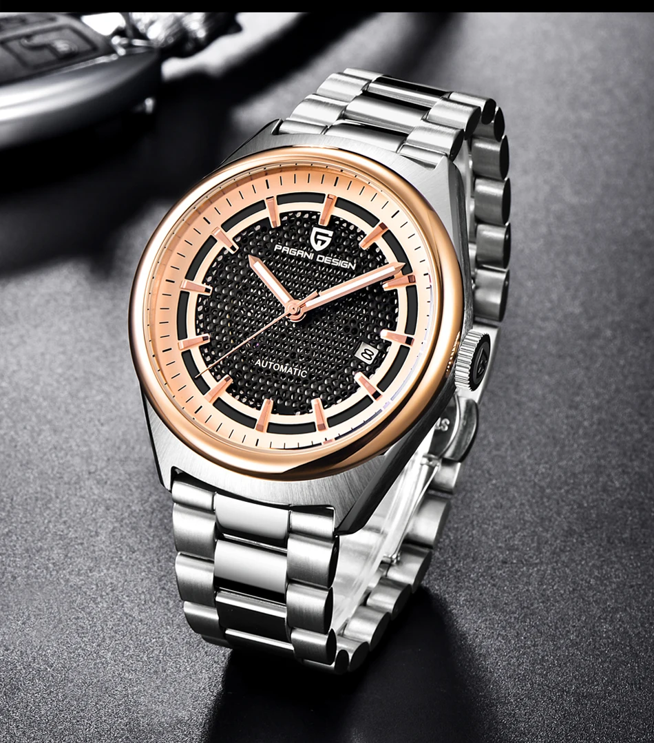 Relojes hombre 2019NEW PAGANI дизайнерские Брендовые мужские роскошные механические часы из нержавеющей стали водонепроницаемые военные часы horloges для мужчин