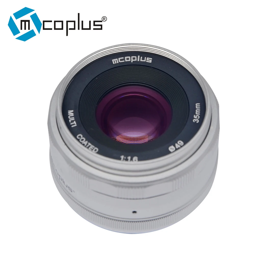 Mcoplus 35 мм F/1 6 ручная Большая диафрагма фокусировка объектив для Canon EF M EOS M2 M10 M3 M5 M6