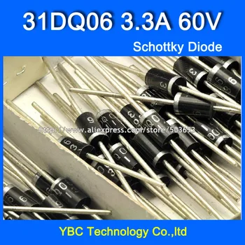 

50pcs/lot 31DQ06 3.3A/60V Schottky Diode for Display Daily Repair