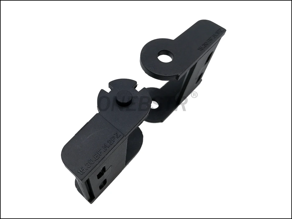 JFLO One Pair of 15x30mm Drag Chain Connectors Plastic Towline End Joints Fitting Wire Carrier Cable Drag Chain 10
