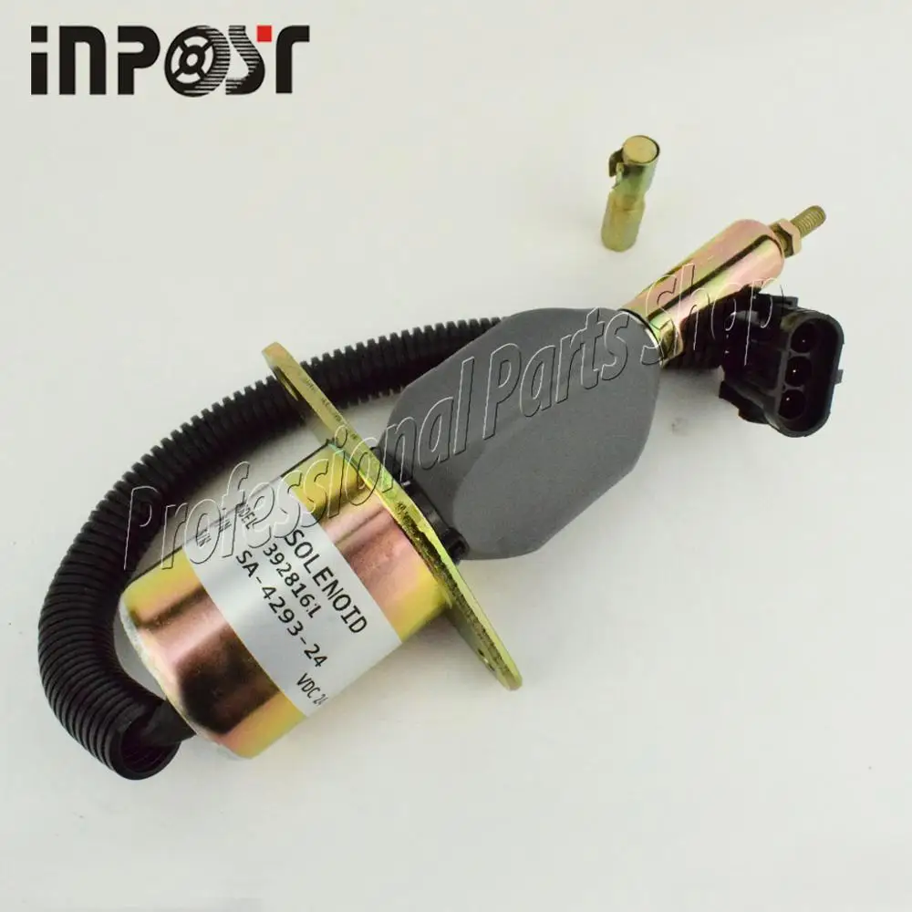 

Новый SA-4293-24 24 V 3928161 дизель соленоид отключения подачи топлива клапан для Cummins Комацу