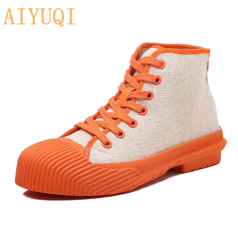 

AIYUQI Women's canvas shoes 2019 autumn new women's vulcanized shoes casual Korean student shoes women fashion flats