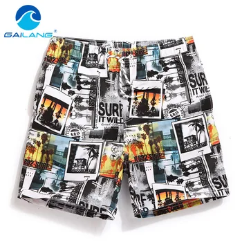 

Gailang Brand Male Beach Shorts Active Bermuda Quick-drying Man Swimwear Swimsuit XXXL Size Boxer Trunks Men Bottoms Boardshorts
