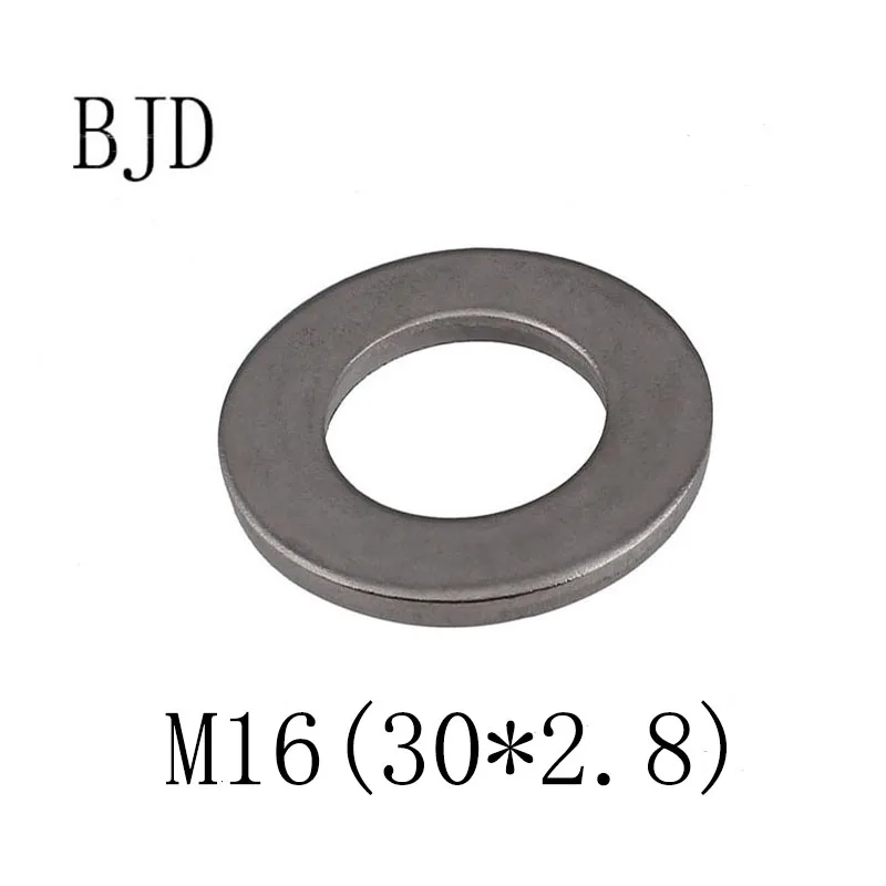 100pcs M16 flat washers M16*30*2.8mm GB97 low price high quality