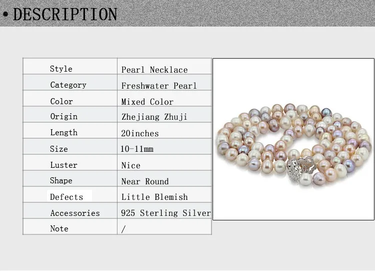 SNH 10-11 мм AA около круглого элегантное rearl пресноводное жемчужное ожерелье женское жемчужное ожерелье из бисера оптом для подарка подруге