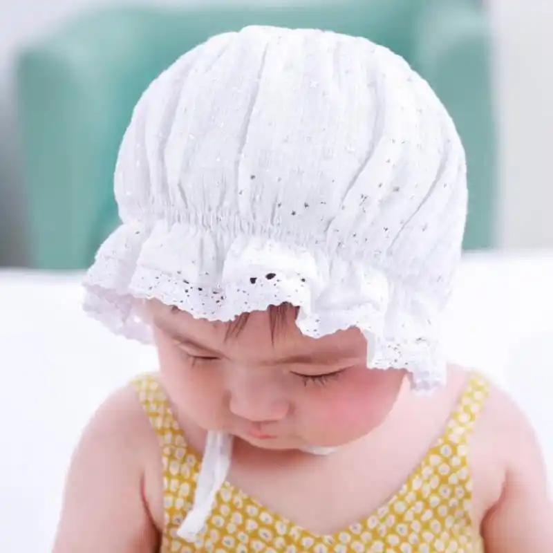 organic baby bonnet