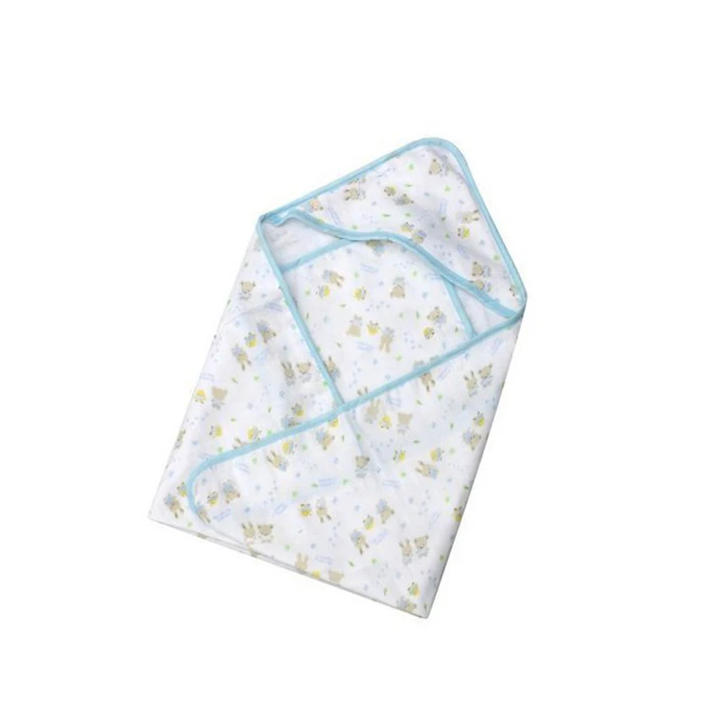 Cotton Blanklet Wrap For Newborn Infant Summer Gauze Blanket Cute