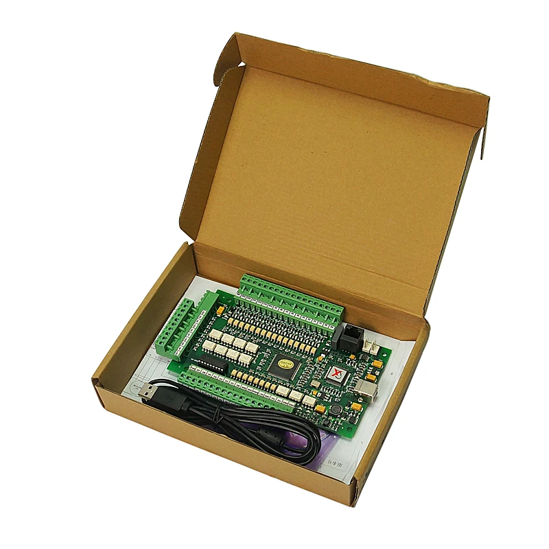 Новый тип 200 кГц 3 оси 4 mach3 движения usb breakout cnc контроллер карты интерфейсная плата