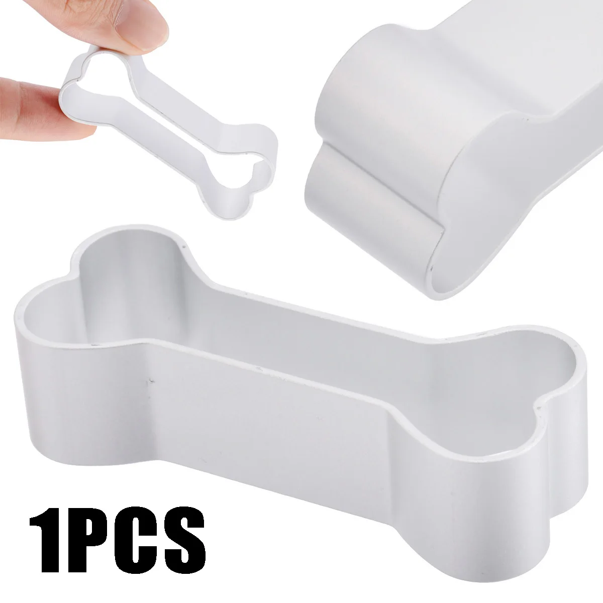 Mayitr 3D Dog Bone Shape Cookie Mold Stainless steel Fondant Mold Cutter Tool Cookie Stamps Baking Kitchen Tools 6.5x2.5cm