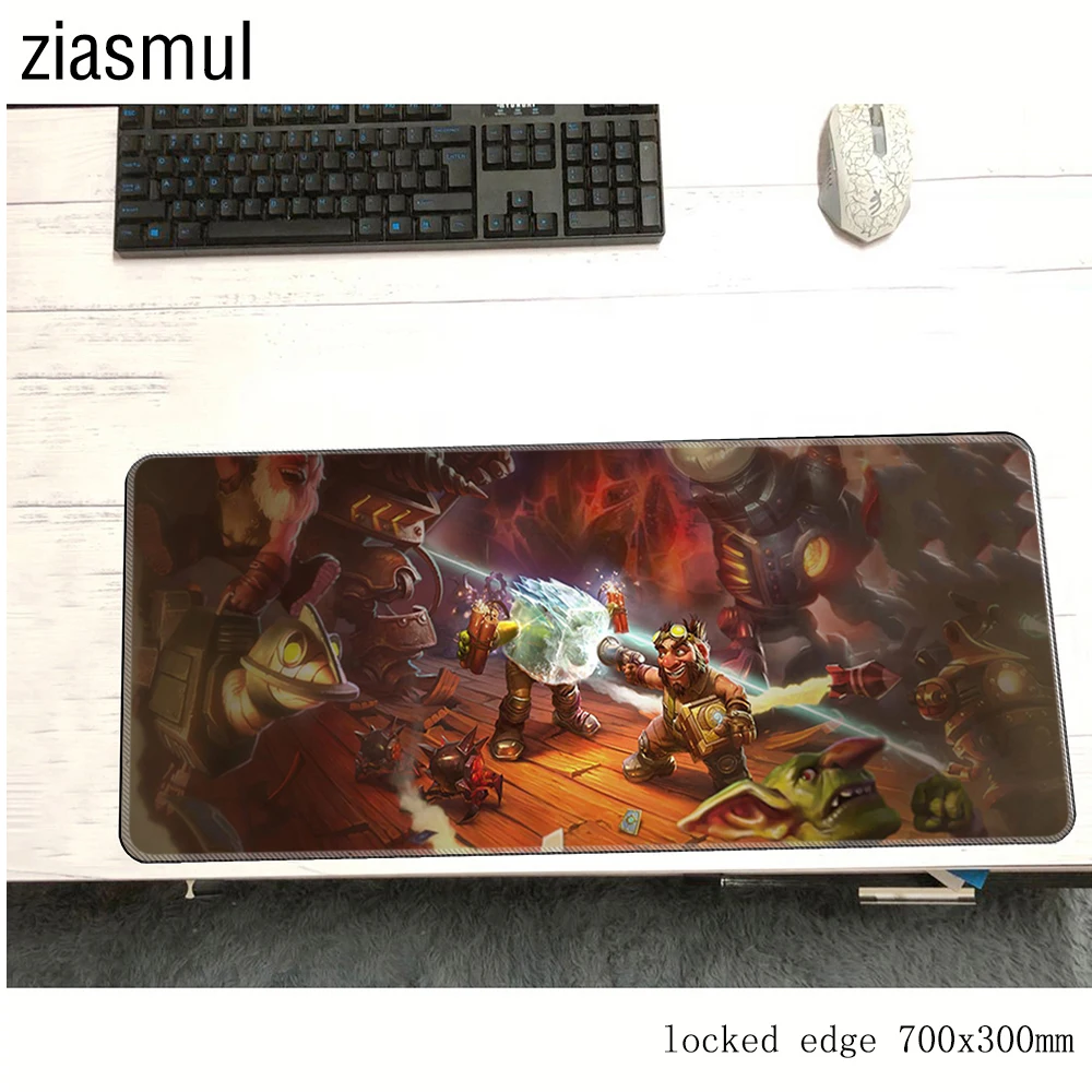 Коврик для мыши Hearthstone 700x300x3 мм ноутбука|mouse pad|hearthstone mouse padcomputer mousepad |