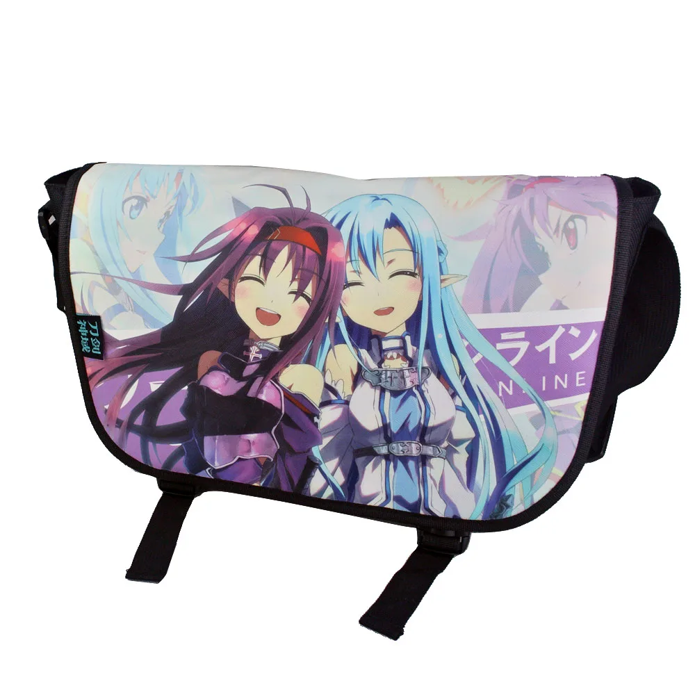 Hot Sale Anime Sword Art Online Asuna / Asada Shino School Messenger