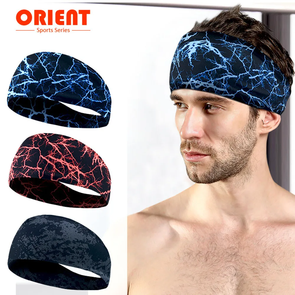 

Befusy Lyca Absorbent Sport Sweat Headband Elastic Sweatband For Men and Women Yoga Hair Bands Head Sweat Bands Gym Sports 1.95