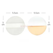 2 шт BB крем воздушная подушка пуховка круглая Прозрачная силиконовая пуховка хлопковая губка Влажная и сухая