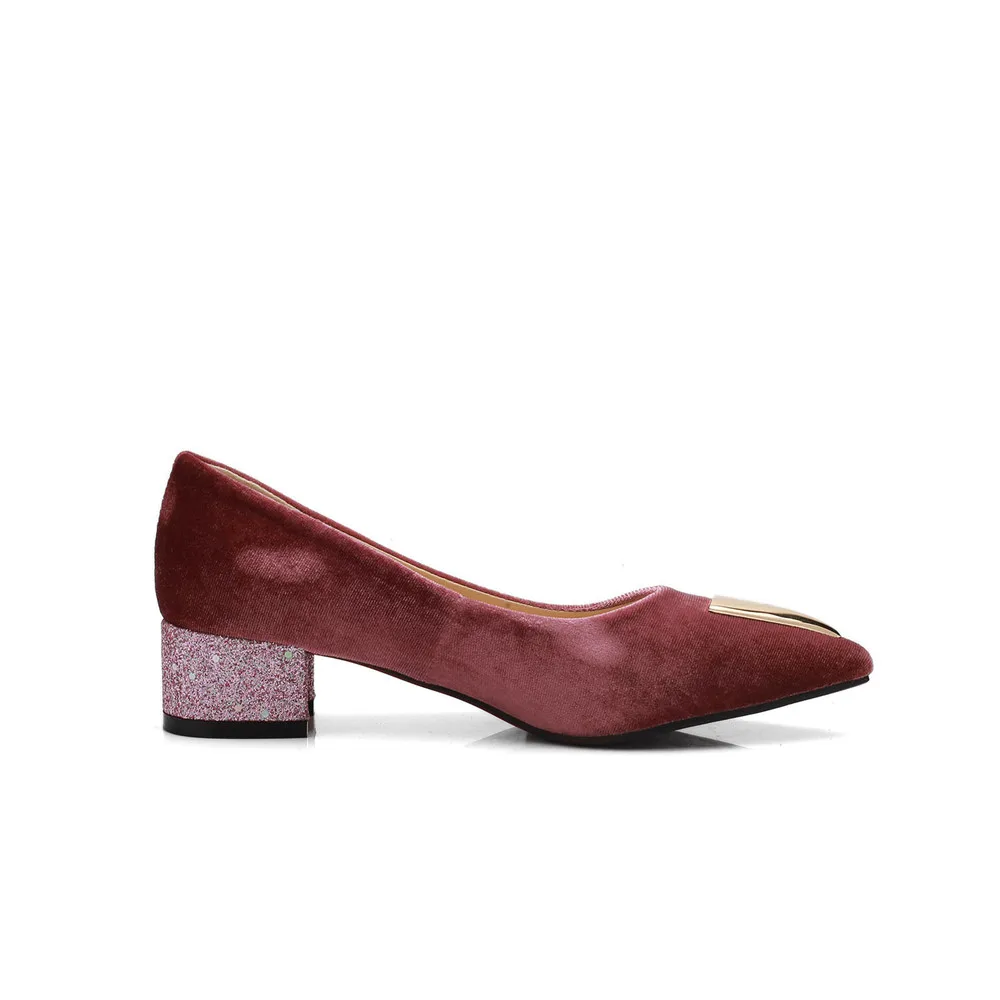 ASUMER/модные женские туфли с острым носком; цвет черный, красный; сезон весна-осень; женские туфли на низком квадратном каблуке; большие размеры 33-46