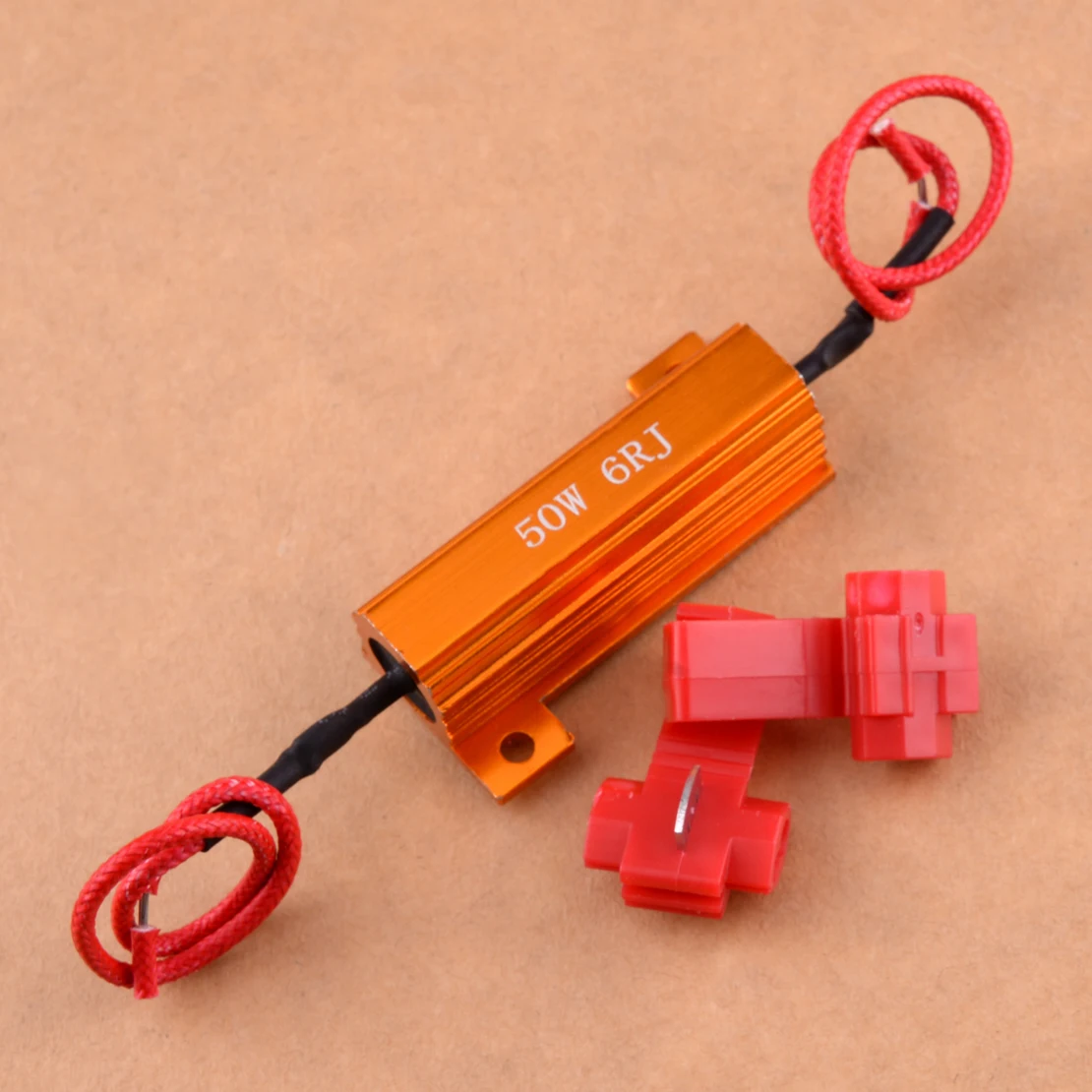 

50W 6ohm LED Bulb Light Hyper Flash Blinker Blink Load Resistor Turn Signal Auto Daytime Running Lamp Car-styling