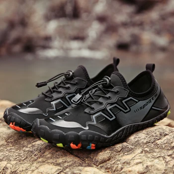 

New Unisex Sneakers Men Swimming Shoes Water Sports Aqua Seaside Beach Shoe Surfing Slippers Upstream Light Athletic Shoes Women