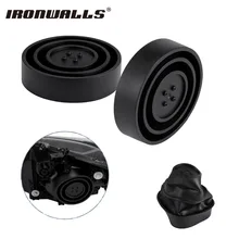 Ironwalls 2x Headlight Dust Cover Housing Car Styling Rubber Seal Caps Case 55mm/70mm/80mm/90mm/95mm For BMW e60 volvo chevrolet