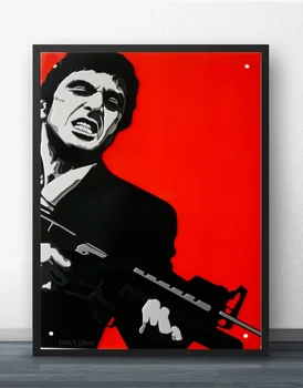 

SCARFACE Movie Wall Art Wall Decor Silk Prints Art Poster Paintings for Living Room No Frame