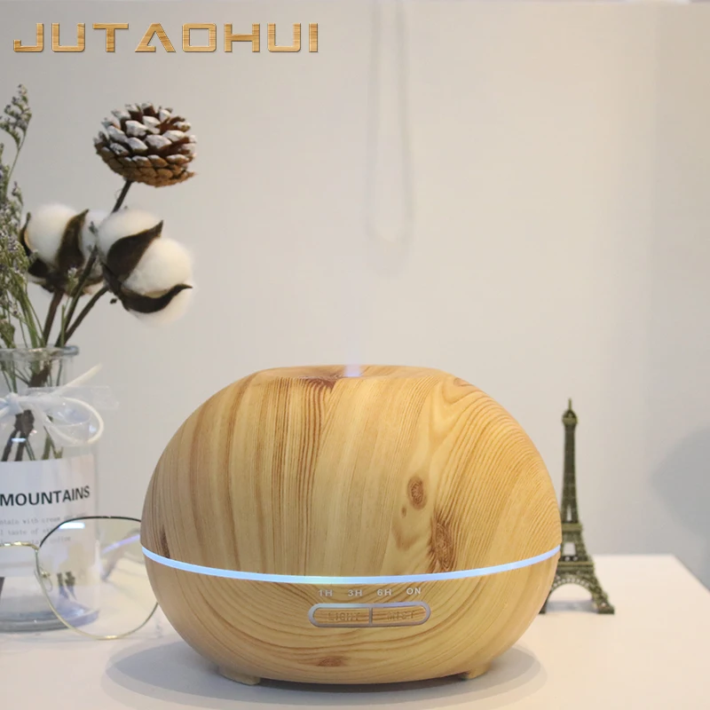 

JTH-040 Ultrasonic Humidifier Aromatherapy Oil Diffuser Cool Mist With Color LED Lights essential oil diffuser Waterless Auto