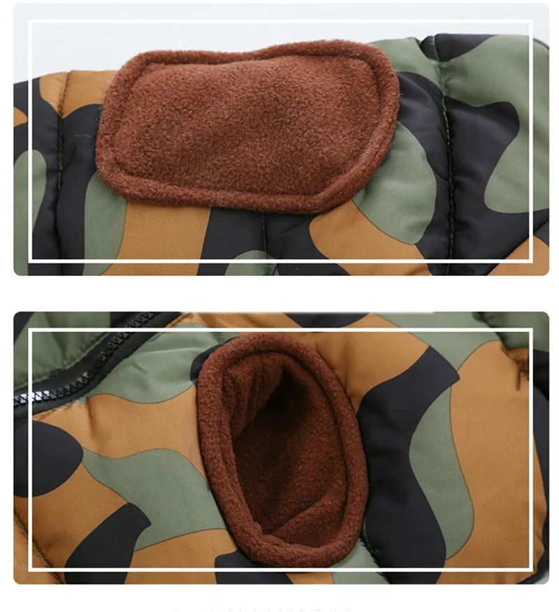 CROAL CHERIE 80-120cm Children's Winter Jackets For Teenage Girls Warm Winter Parkas For Boys Camouflage Infant Overcoat (5)