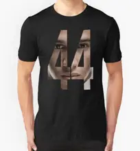 Formel Ein treiber #44 Lewis Hamilton Benutzerdefinierte Herren T-Shirt 100% Baumwolle Kurzarm Drucken T-shirt Schwarz S-XXL