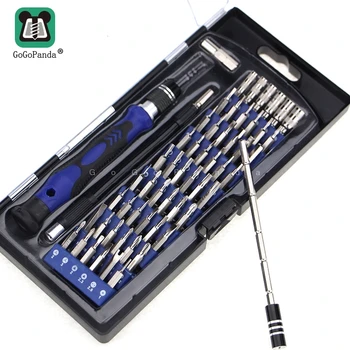 

Free Shipping 54 In 1 Precise Manual Tool Set Magnetic Screwdriver Set Multifunction Interchange-able Phone Repair Tool