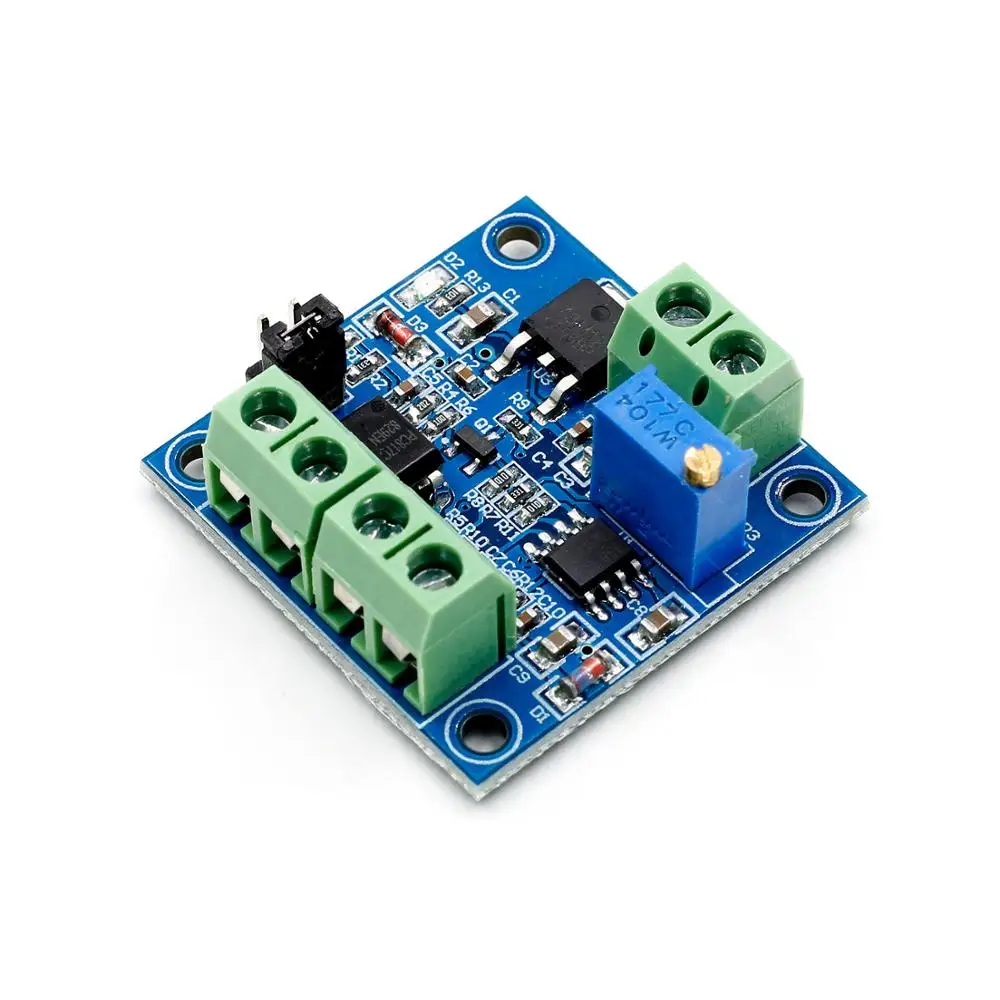 ШИМ-модуль преобразователя Напряжения 0%- до 0-10 В для ПЛК MCU цифро-аналоговый сигнал ШИМ Adjustabl преобразователь модуль питания