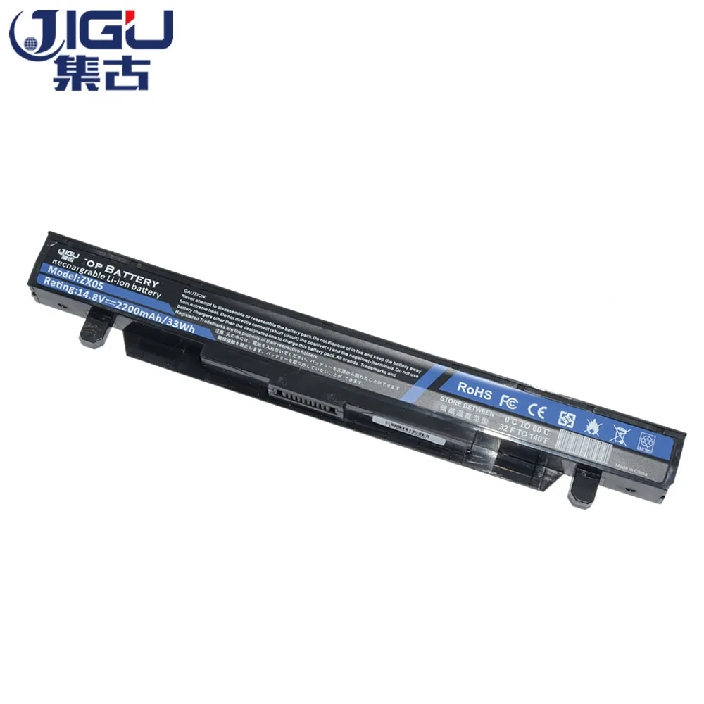 Аккумулятор JIGU A41N1424 для ноутбука ASUS GL552 серии GL552J GL552JX ZX50 ZX50J ZX50JX|laptop battery|laptop battery for