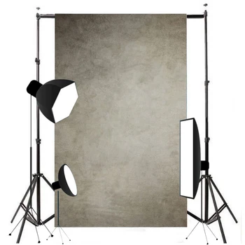 

1pc 5x7FT New Grey Wall Photography Background Vintage Wall Backdrops Photo Studio Props Lightweight Cloth Mayitr