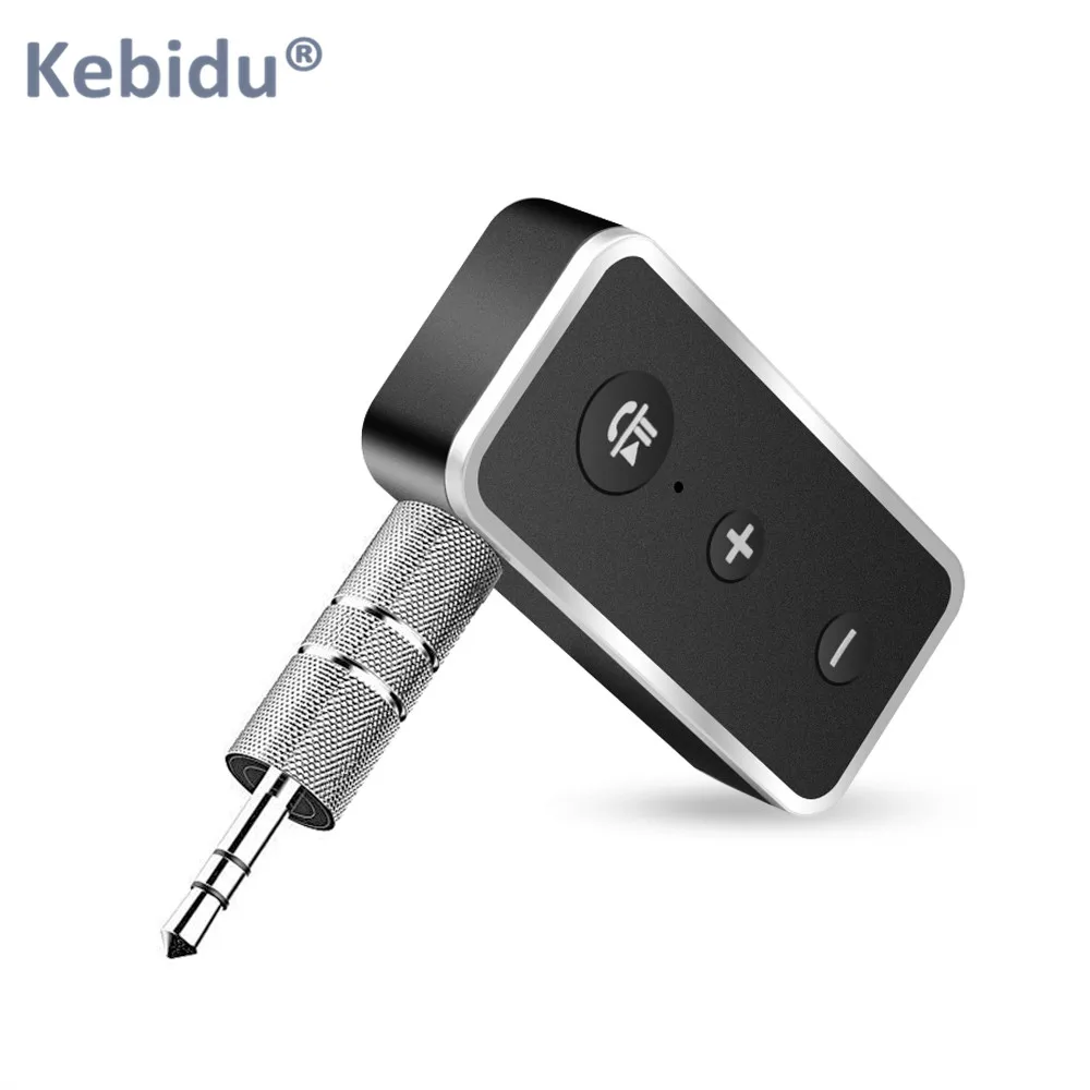 

Kebidu Bluetooth 5.0 Audio Receiver Real Stereo Speaker Audio Receiver Bluetooth Adapter For Car kit Wireless Aux 3.5mm Jack