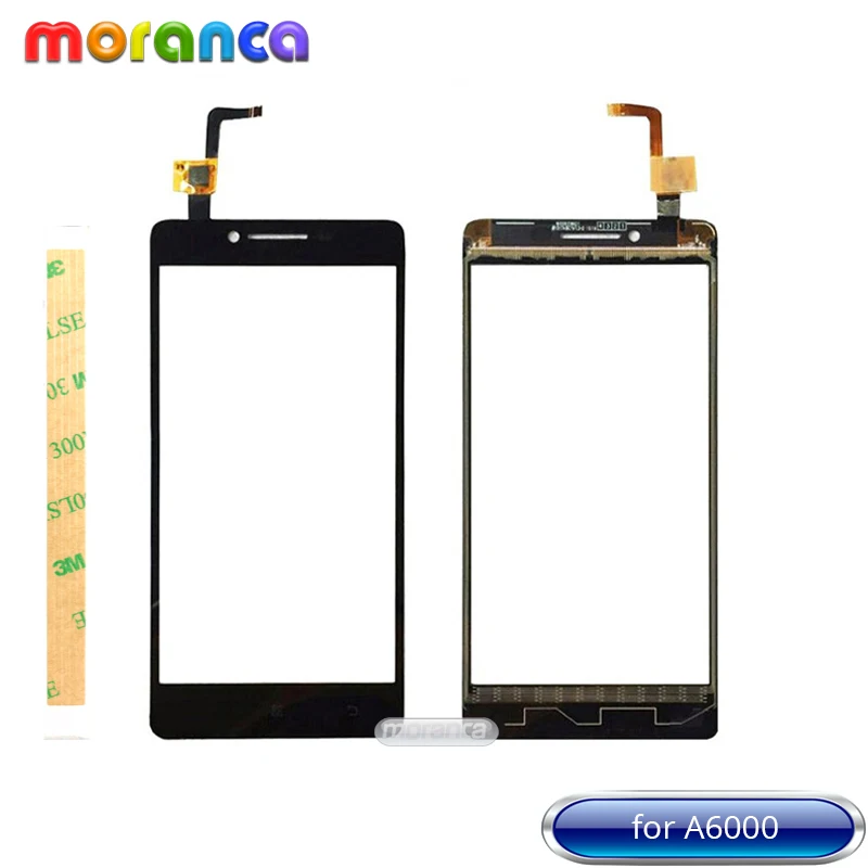 

5.0 Inch for Lenovo A6000 A 6000 Touch Screen Digitizer Front Glass Sensor Panel Black Touchscreen with 3M Tape