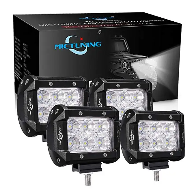 4 inch 18W 72W LED Work Light font b Lamp b font for Motorcycle Tractor Boat